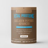 Chocolate Collagen Peptides Advanced - with Hyaluronic Acid & Vitamin C
