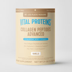 Vanilla Collagen Peptides Advanced - with Hyaluronic Acid & Vitamin C